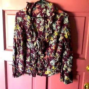 American eagle blouse size m